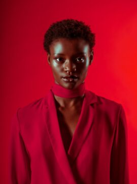 fashion-model-in-red-suit